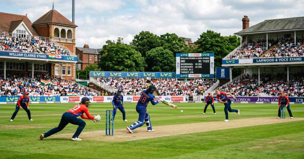 England Women VS India Women