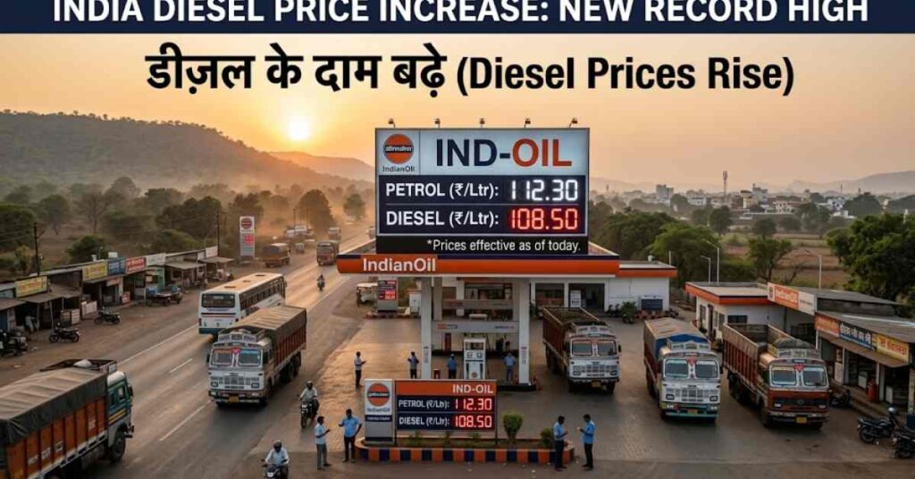 India Diesel Price Increase