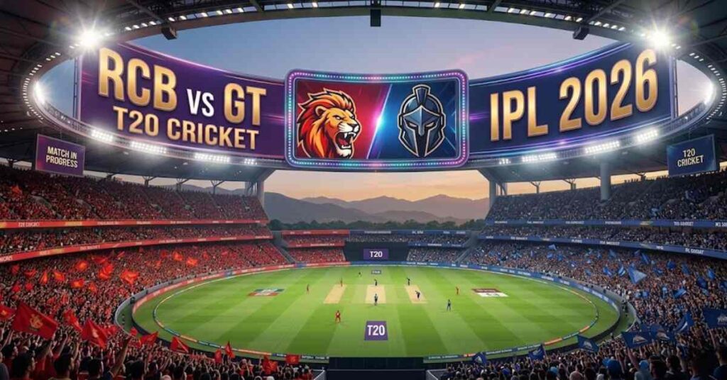RCB vs Gujarat Titans Match Scorecard